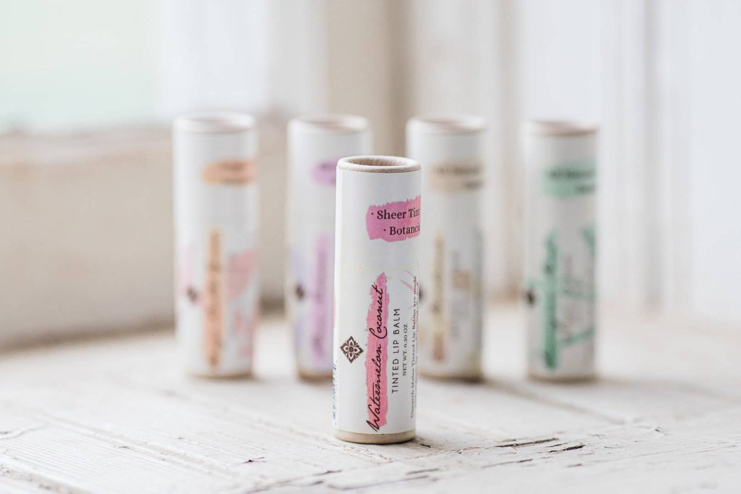 Watermelon Coconut Tinted Organic Lip Balm