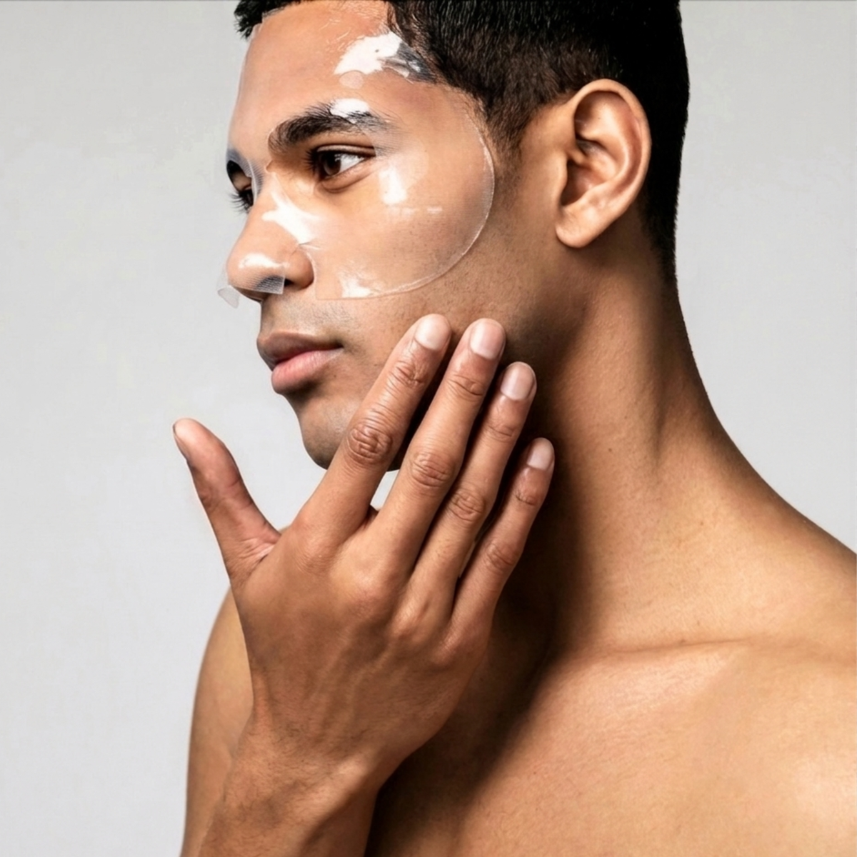 Beard-Friendly Face Mask for Men - Bro Mask Half (Single)