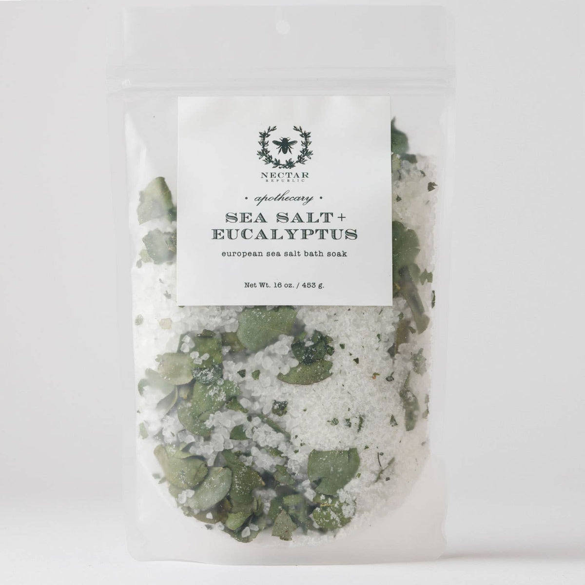 Sea Salt + Eucalyptus Bath Soak Tube | gift spa aromatherapy