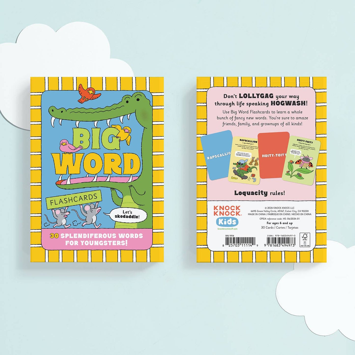 Knock Knock Kids - Big Word Flashcards