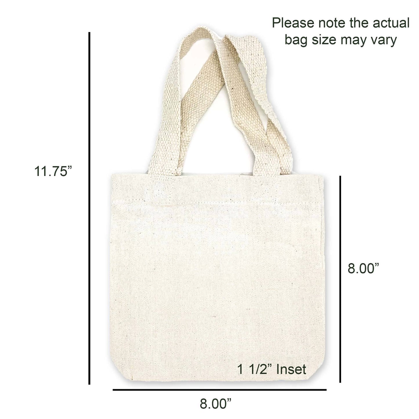 Kid's Mini Halloween Trick or Treat Canvas Tote Bags