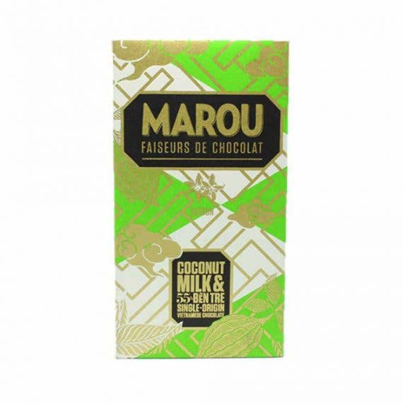 Marou Coconut Milk & Ben Tre 55%, 80g