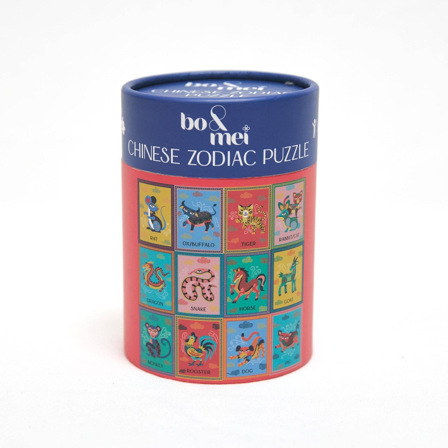 Chinese/Vietnamese Zodiac 100-Piece Puzzle + Zodiac Guide