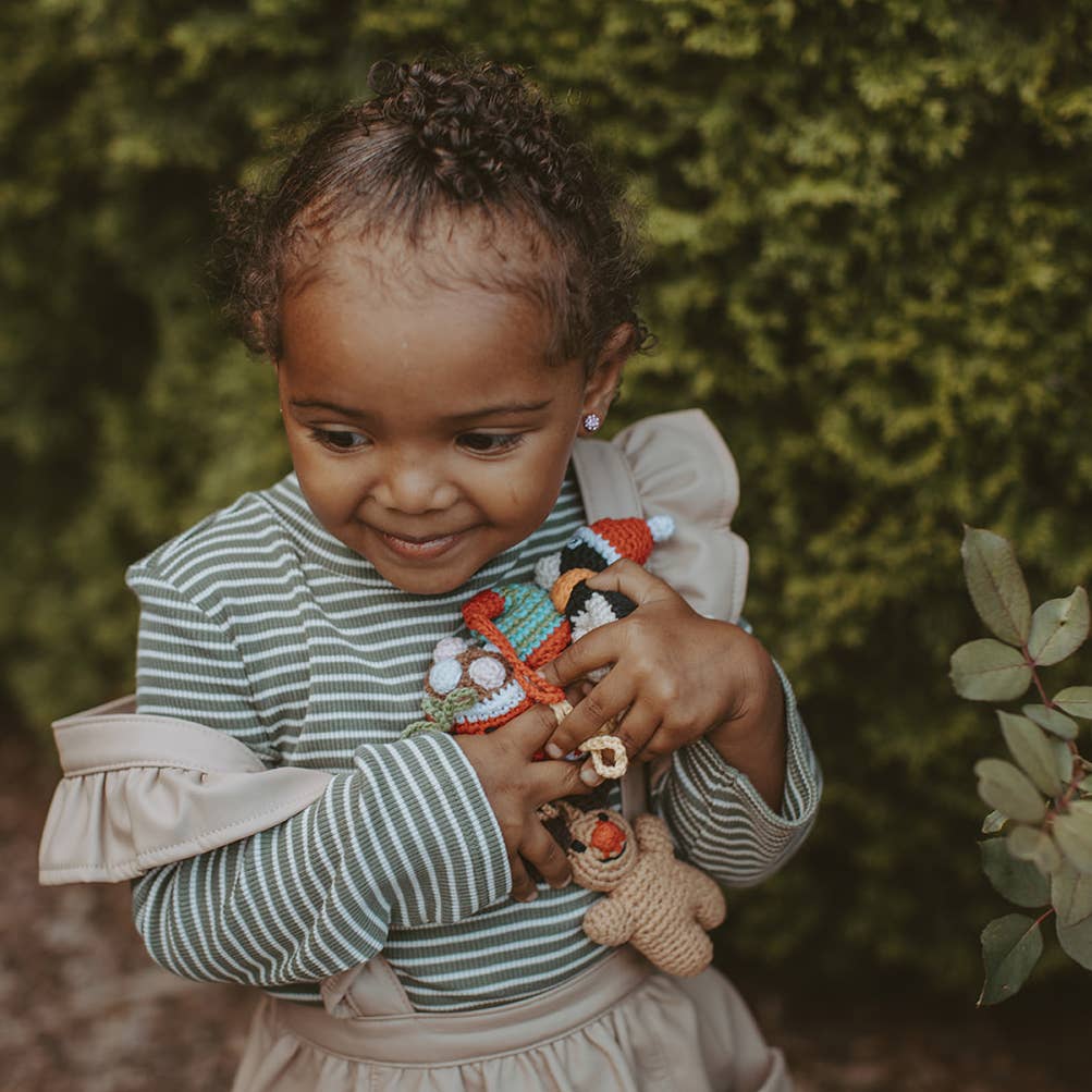 Handmade Rudolph Ornament – Fair Trade Christmas Tree Décor