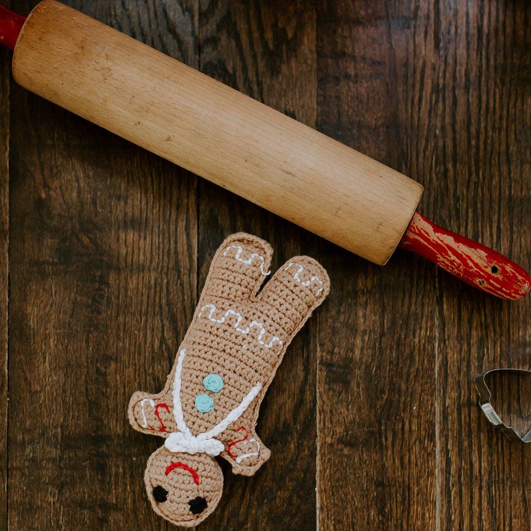 Gingerbread Holiday Ornament - Handmade & Fair Trade