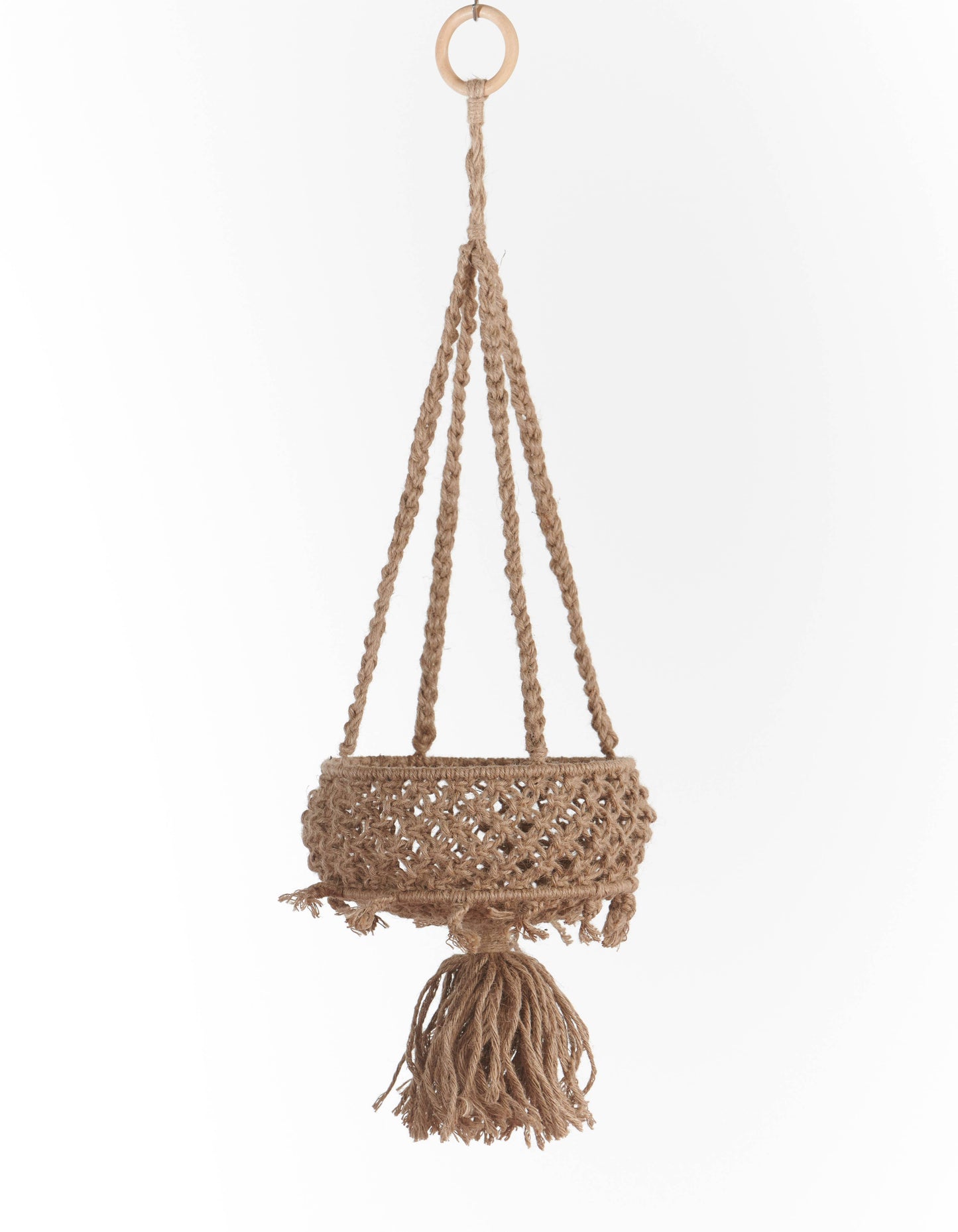 Hanging Utility Basket - Jute