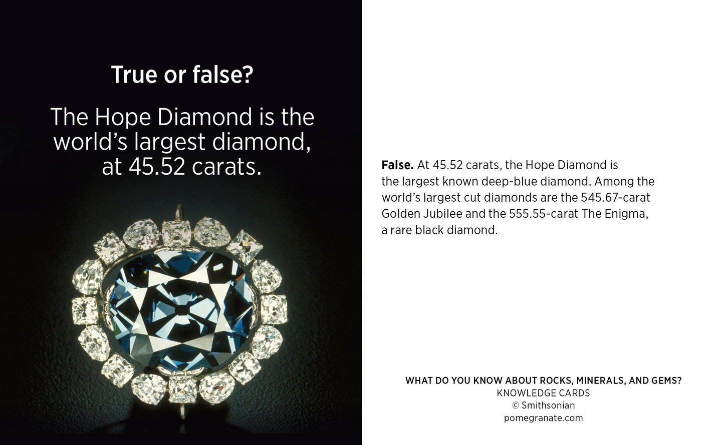 What Do You Know about Rocks, Minerals, and Gems? Knowledge Cards