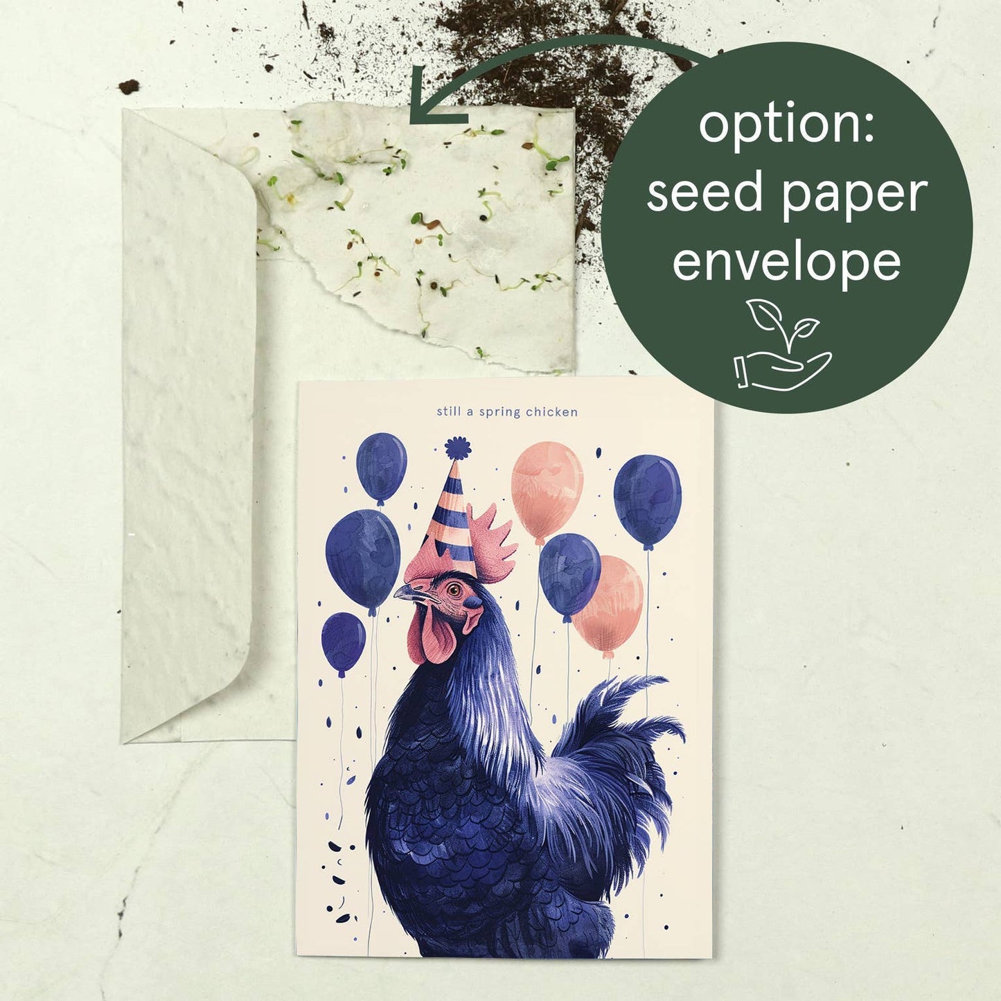 Still a spring chicken | Funny Birthday Cards