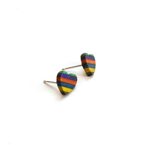Heart Studs