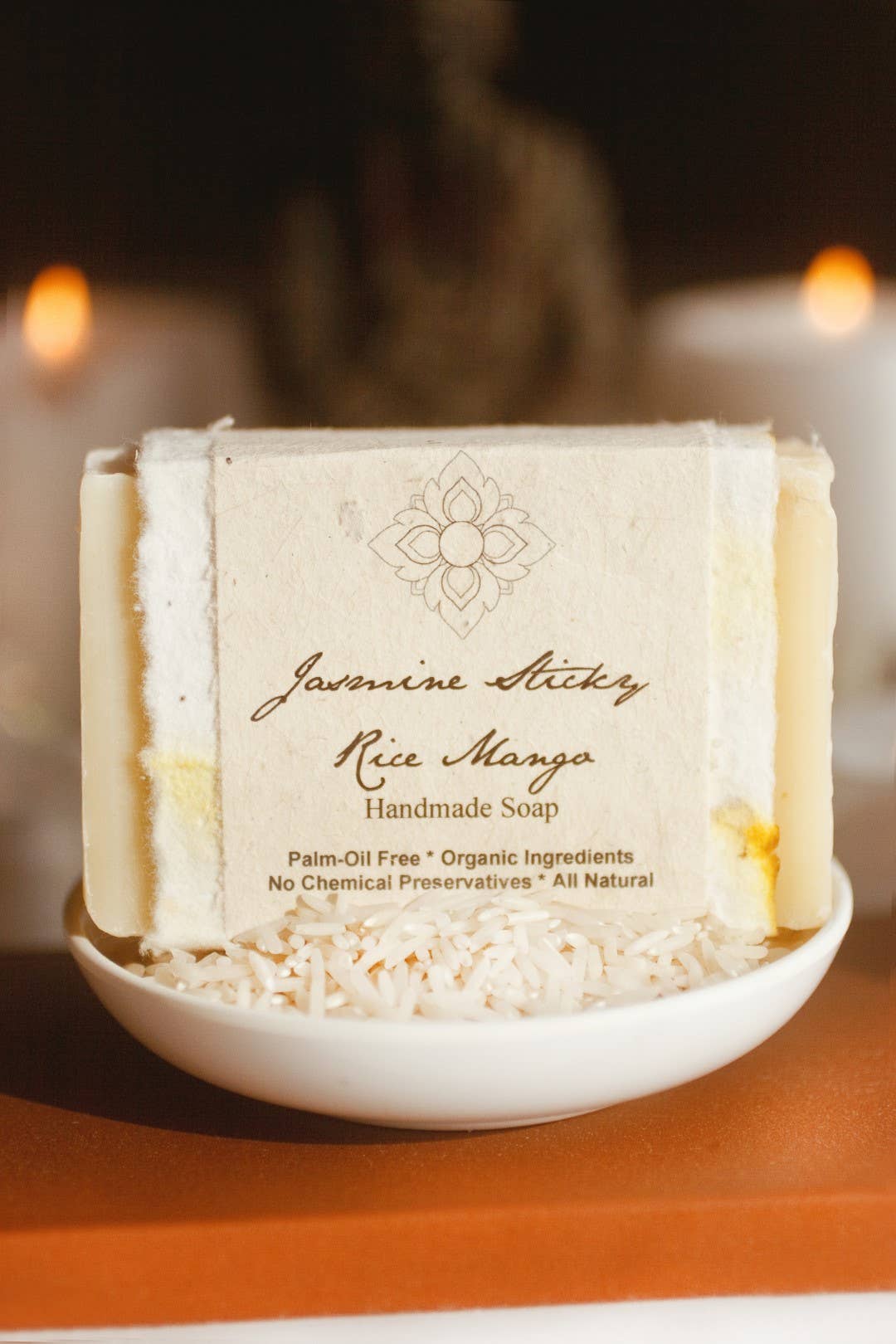 Jasmine Sticky Rice Mango Organic Soap