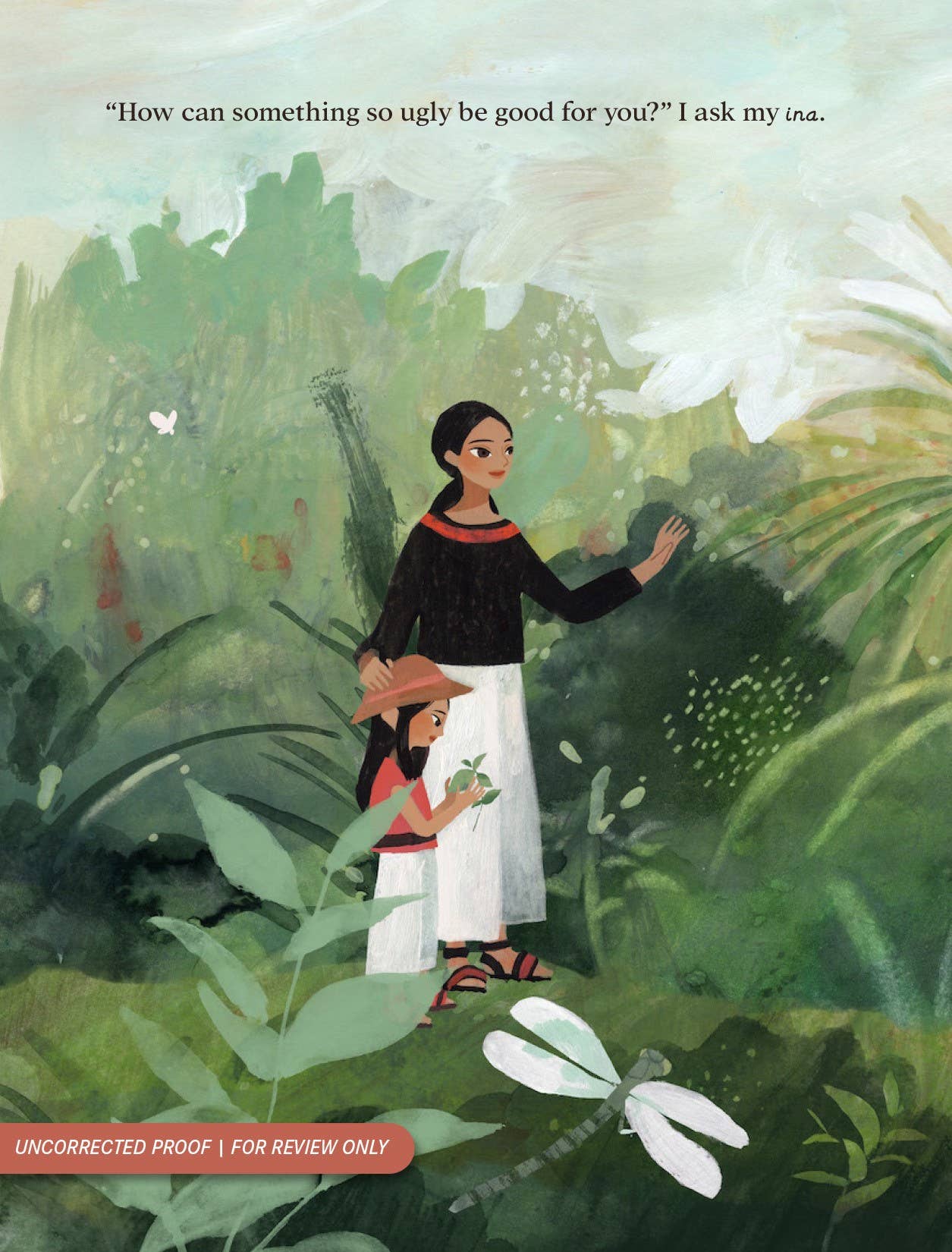 Wild Greens Beautiful Girl Picture Book