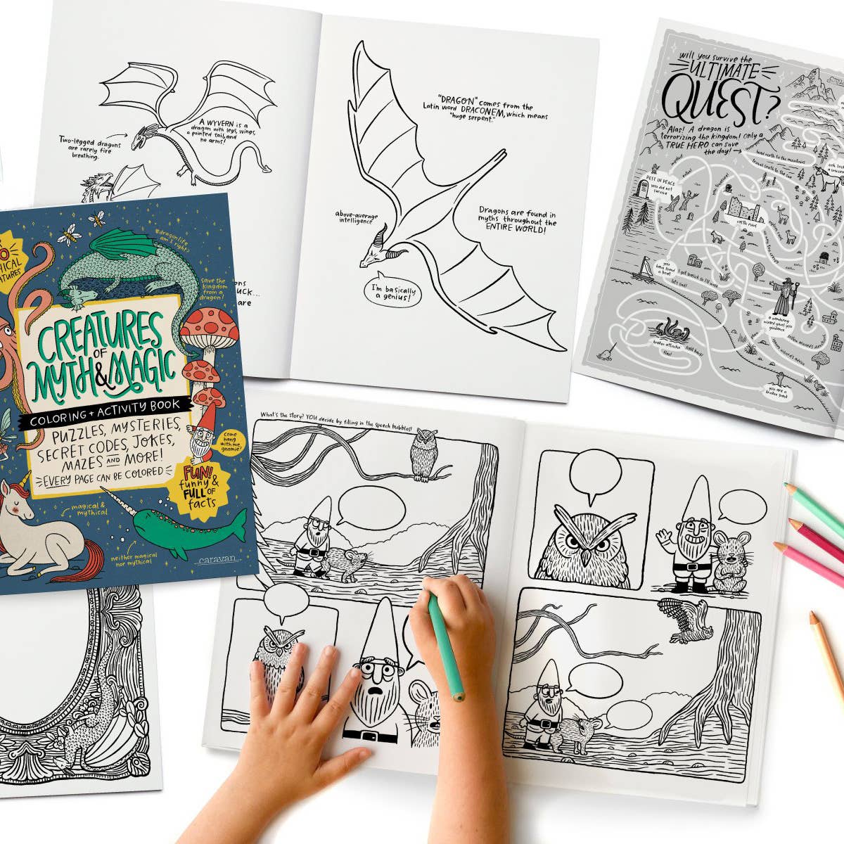 Activity Books SAMPLER: 5 of each title