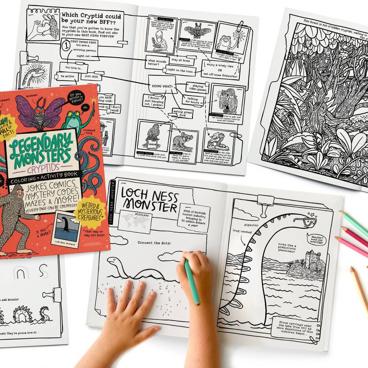 Activity Books SAMPLER: 5 of each title