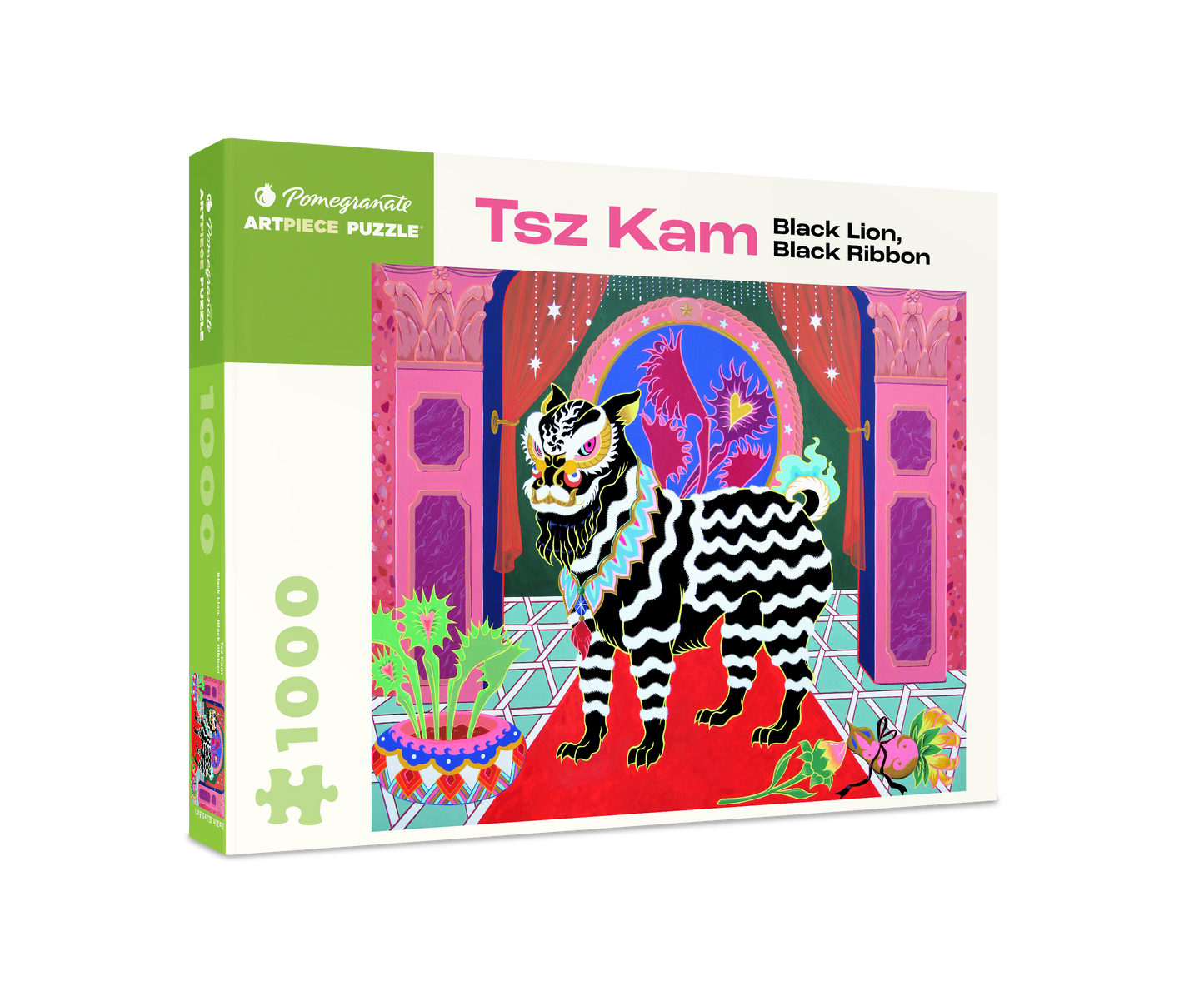 Tsz Kam: Black Lion, Black Ribbon 1000-Piece Jigsaw Puzzle