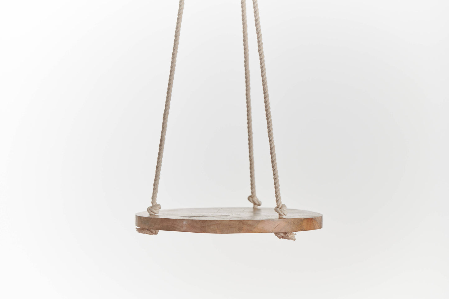 10" Wooden Round - Cotton