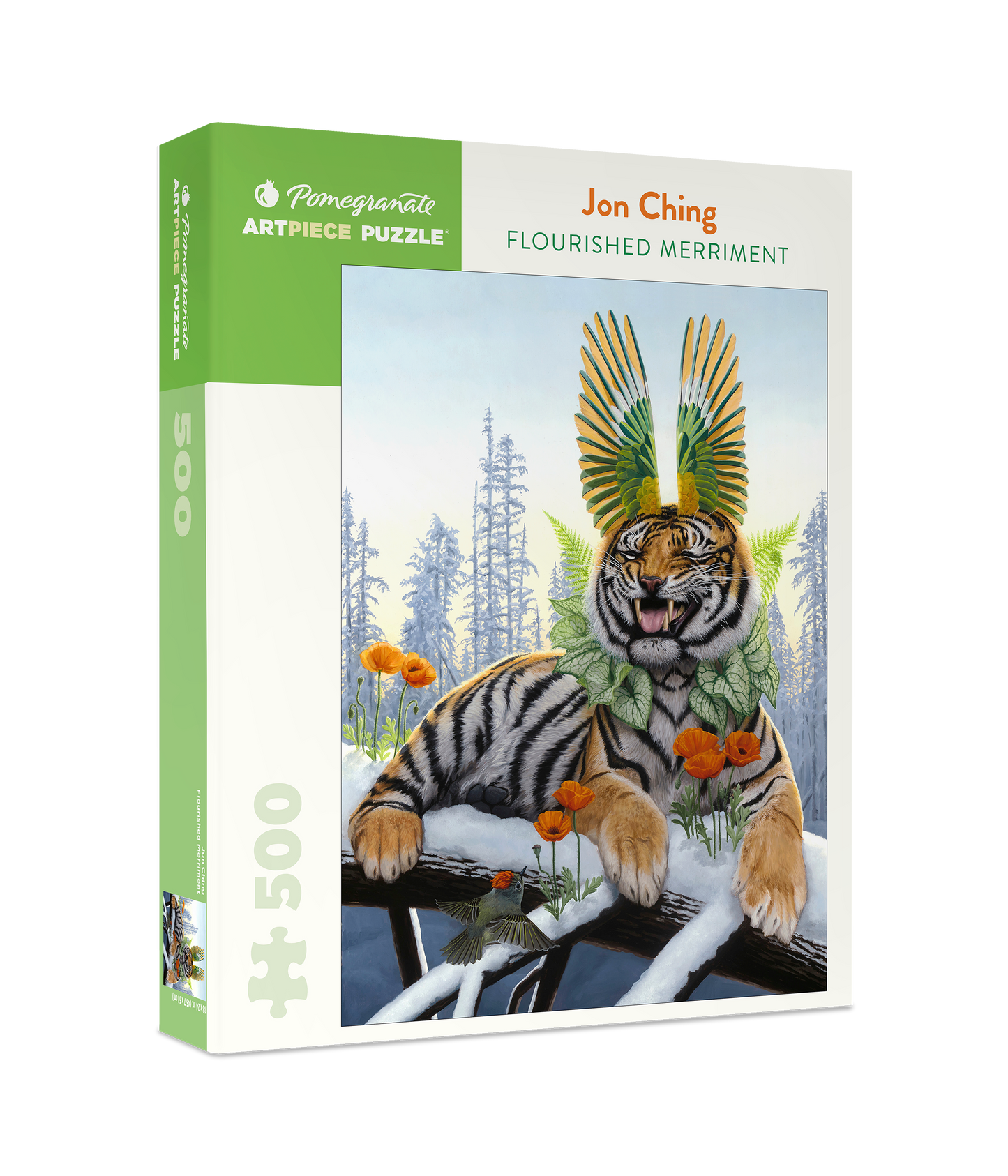 Jon Ching: Flourished Merriment 500-Piece Jigsaw Puzzle