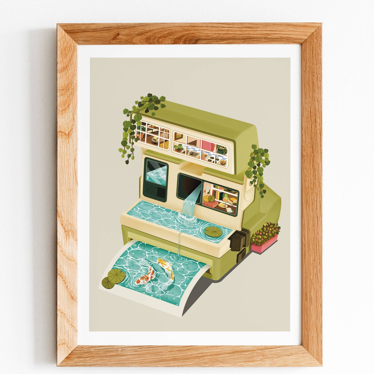 Polaroid Art Print