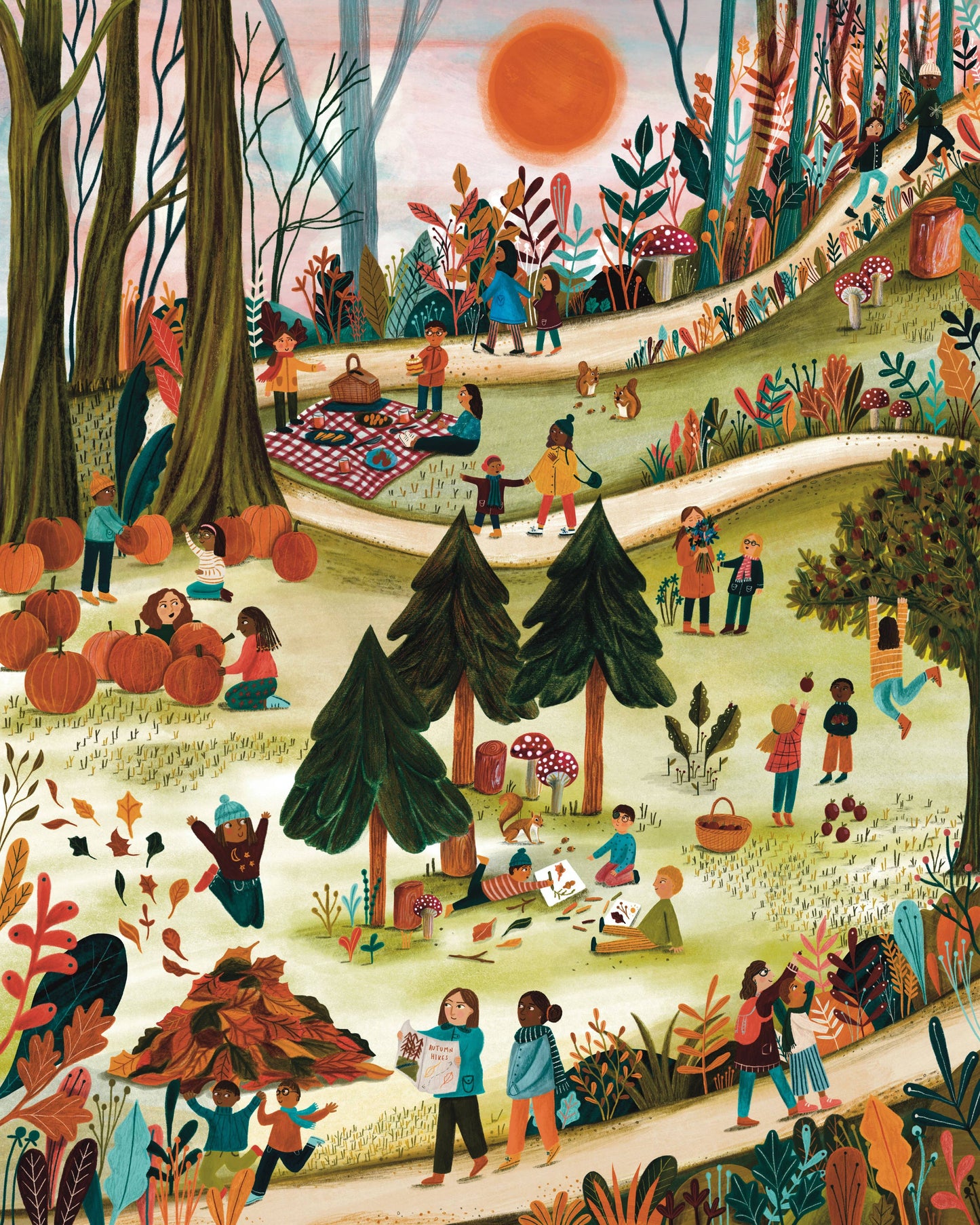 Secrets of the Autumn Woods 300 Piece Puzzle