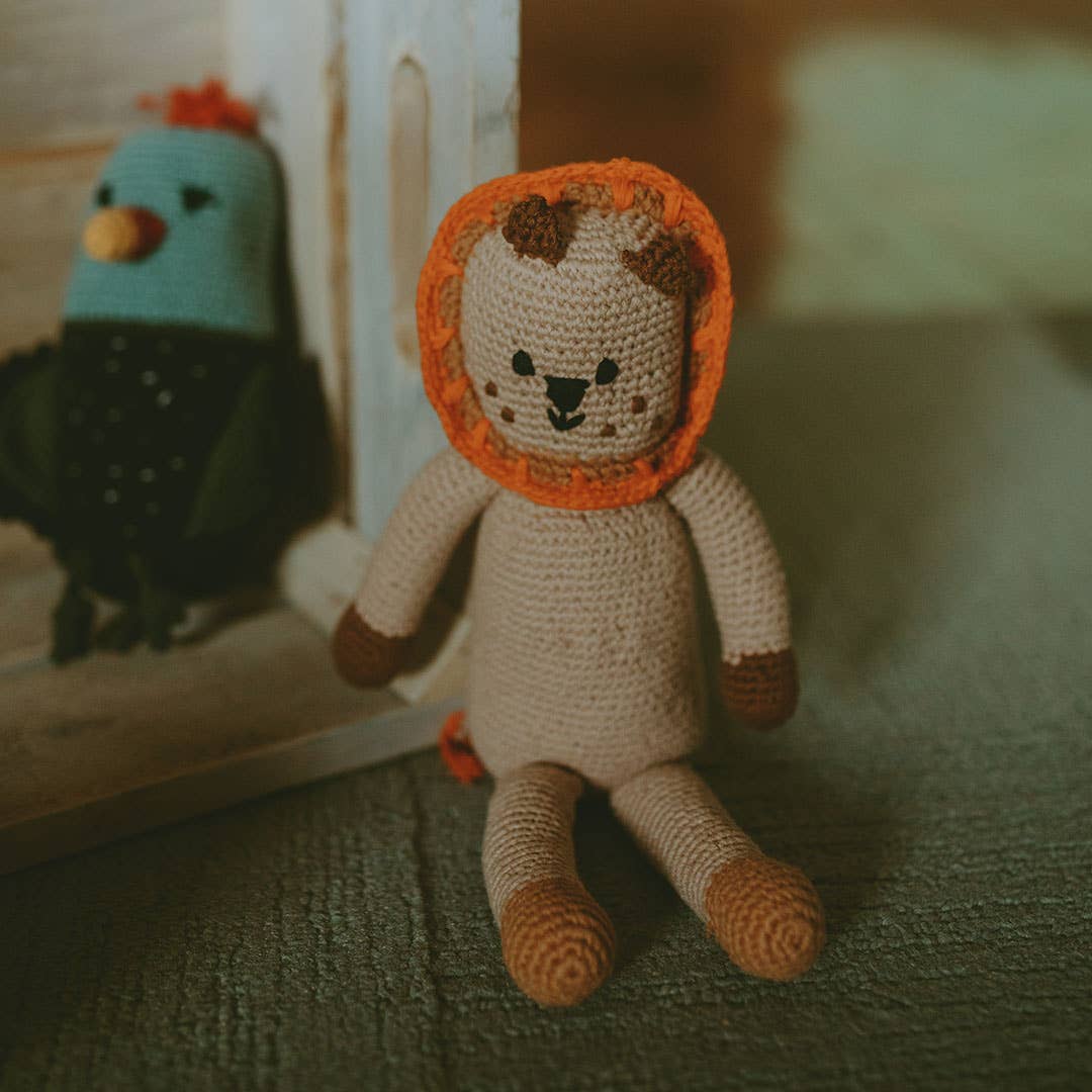 Safari Lion Stuffed Animal