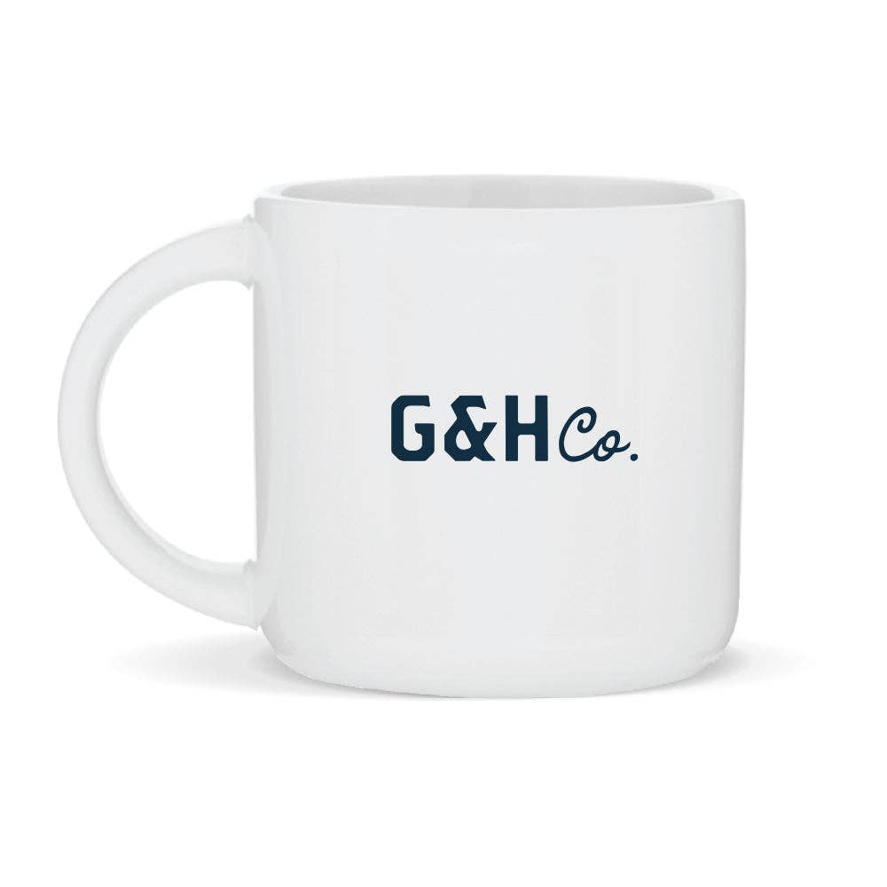 G&Hco Classic Logo Mug: White
