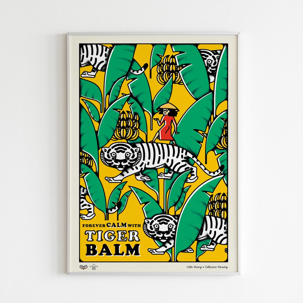 Tiger Balm Jungle Art Print