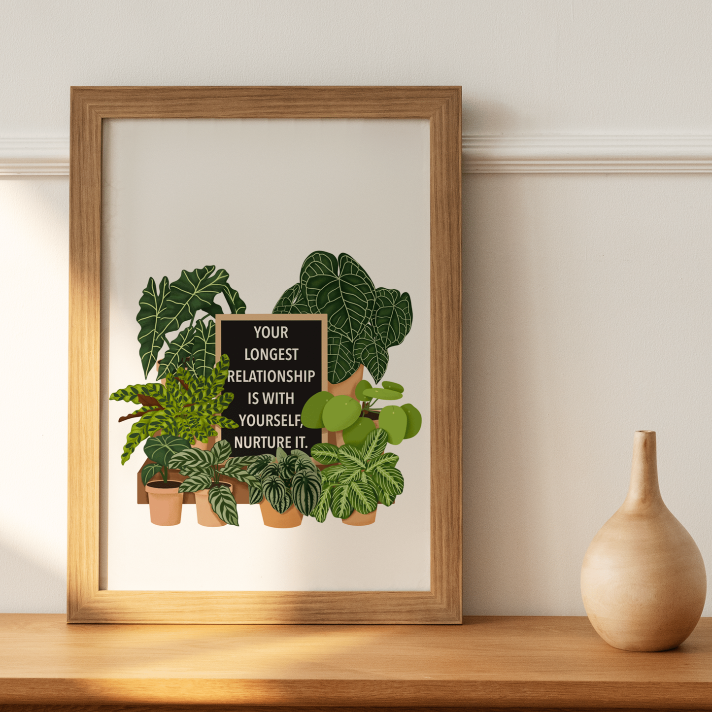 Nurture Your Relationship with Yourself Print: 8x10