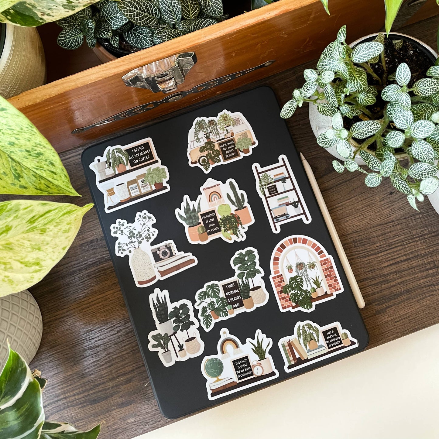 I Spend All My Money On Coffee Sticker