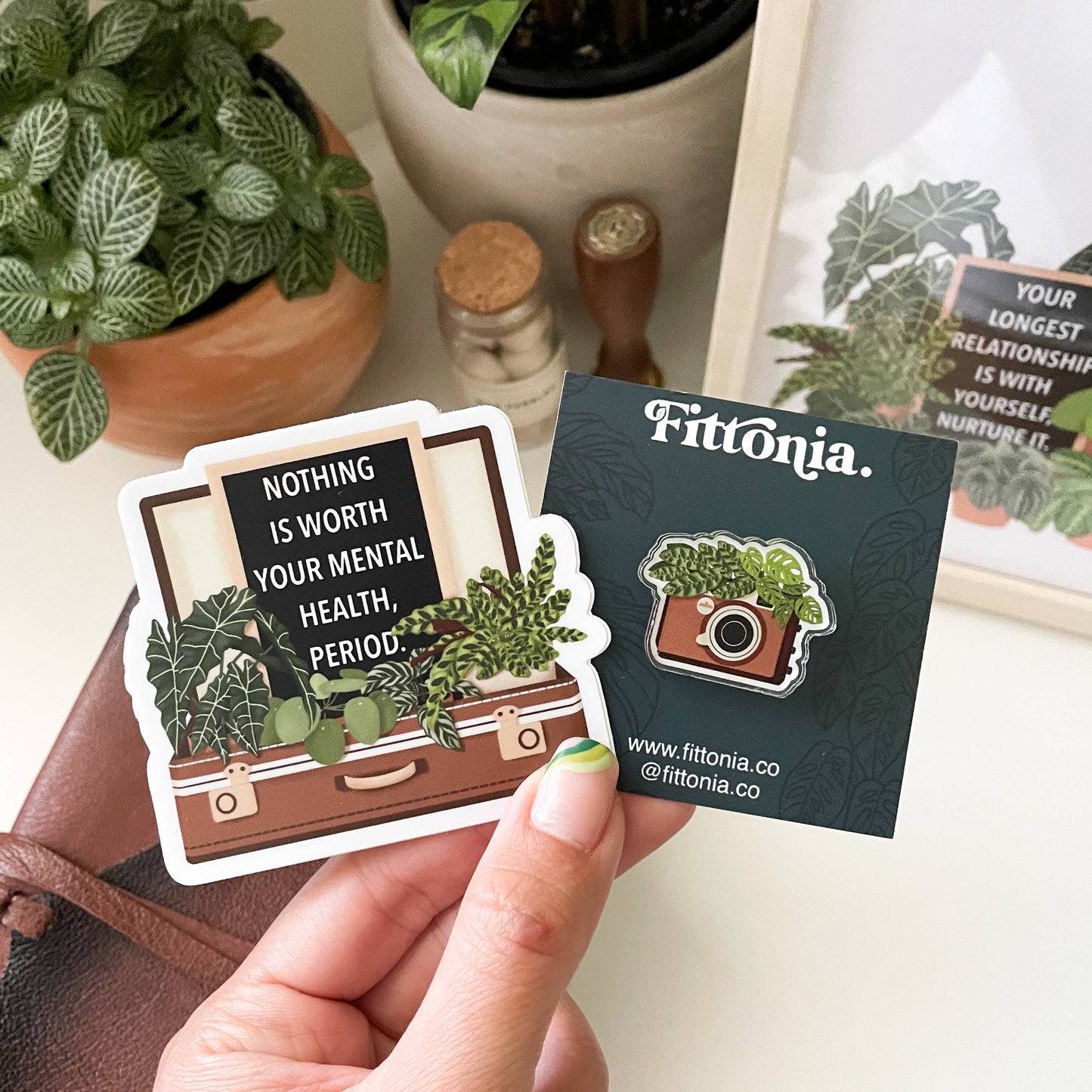 Nothing is Worth Your Mental Health Sticker