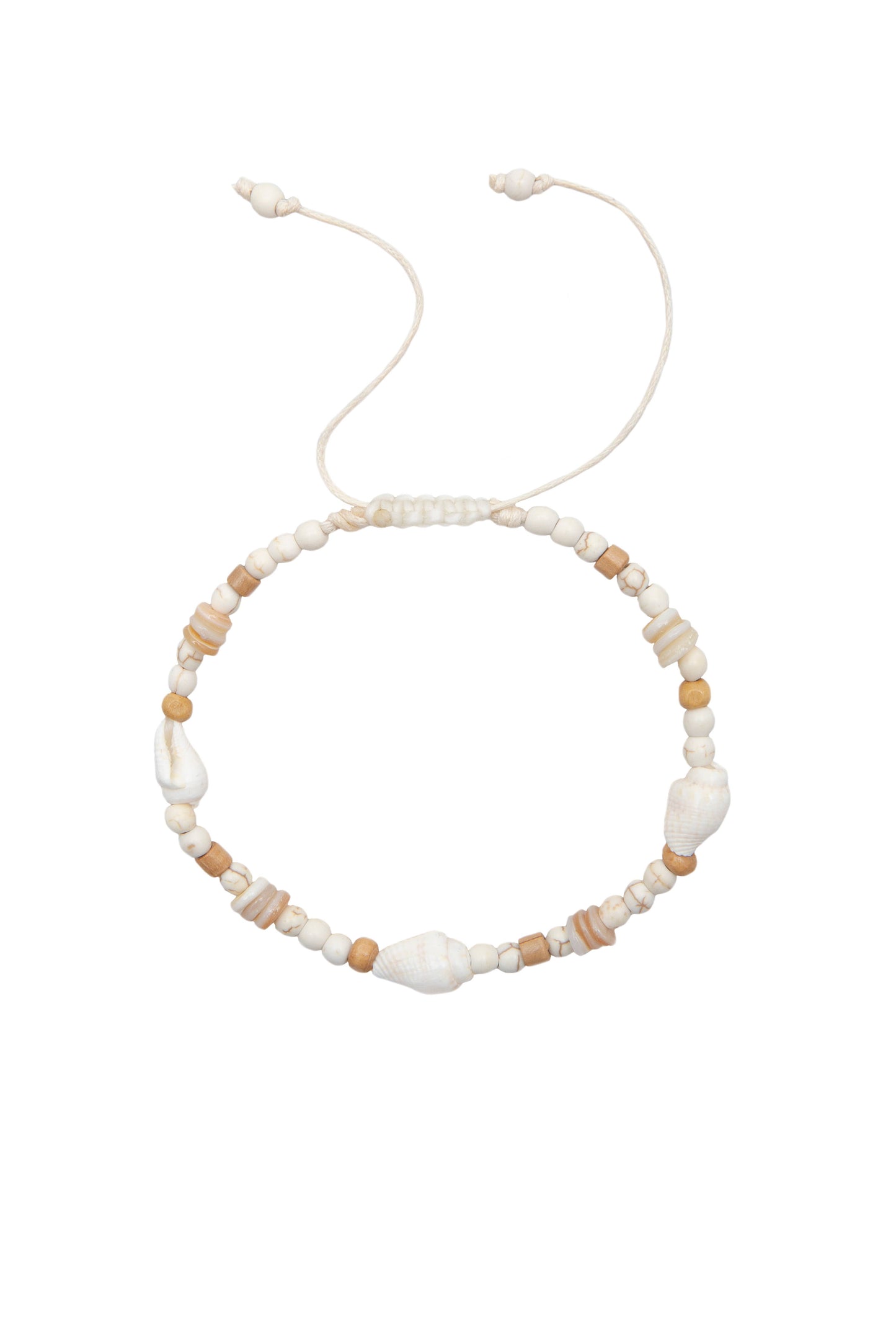 Tybee Beachcomber Shell Anklet