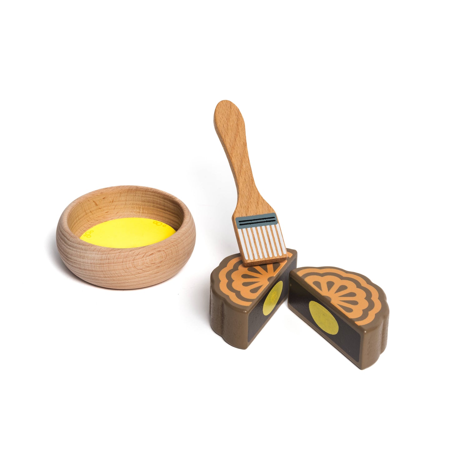 Bitty Bao Wooden & Magnetic Mooncake Toy Set