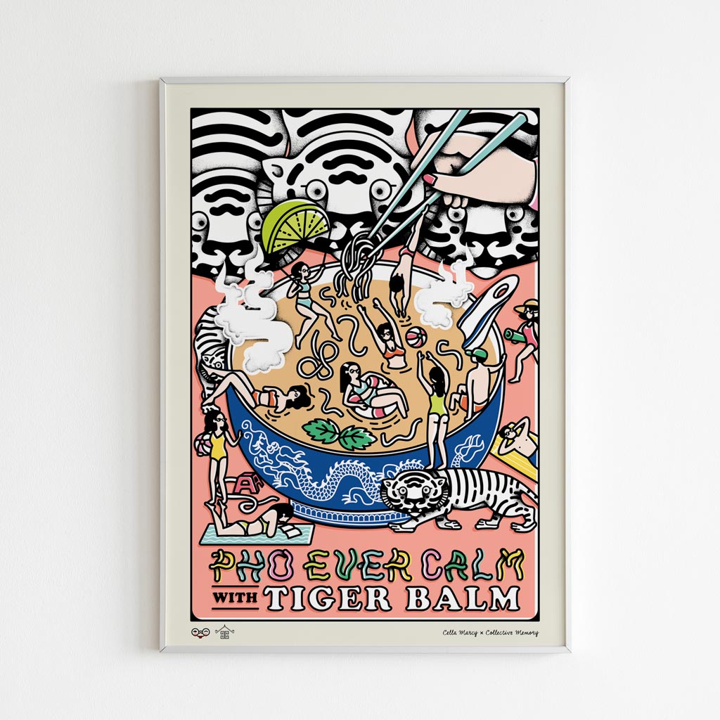 Tiger Balm Pho-ever Calm Art Print