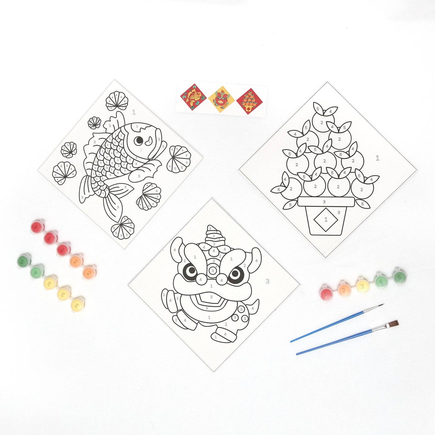 Lucky Symbol Paint-by-Number
