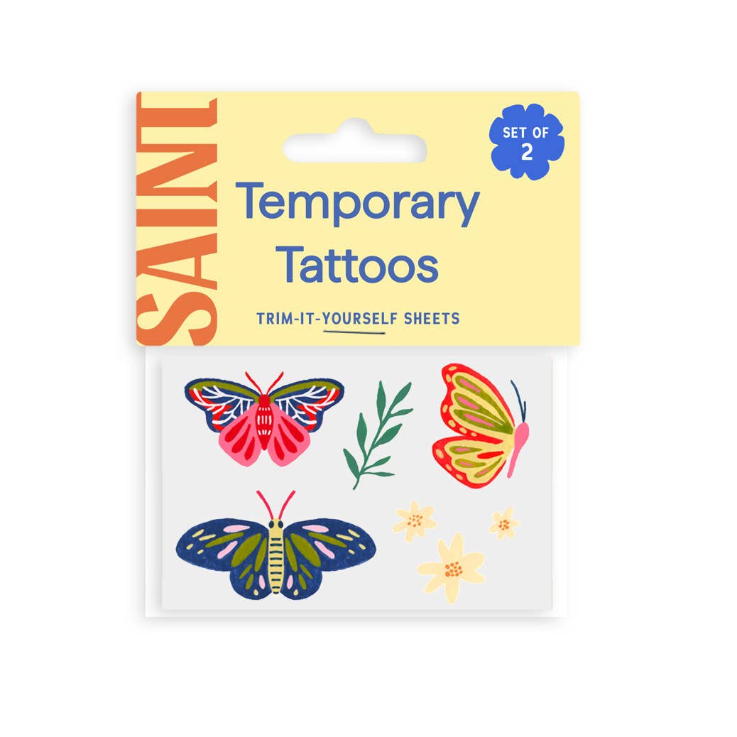 Secret Garden Temporary Tattoos