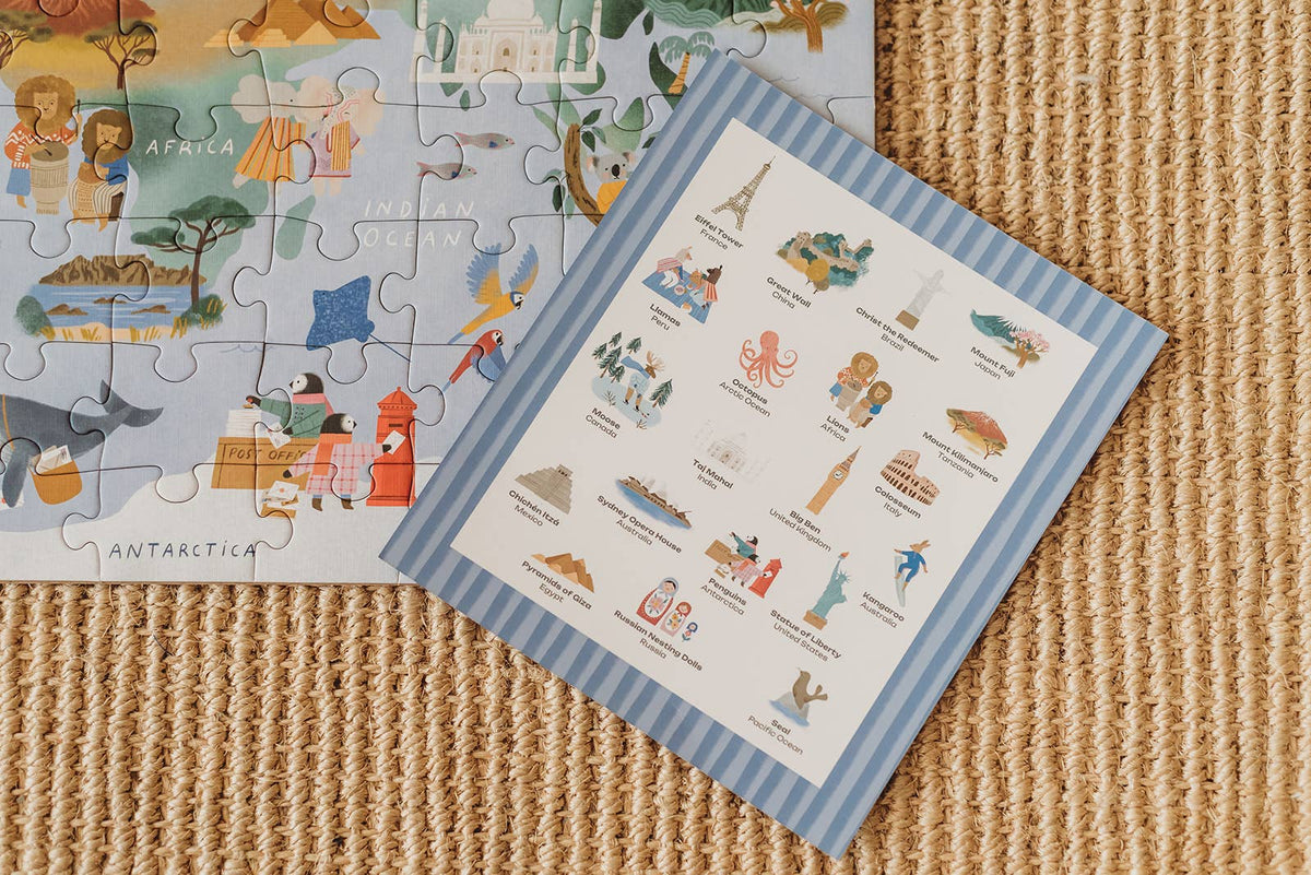 Around the World! A Look & Find Adventure 100 Piece