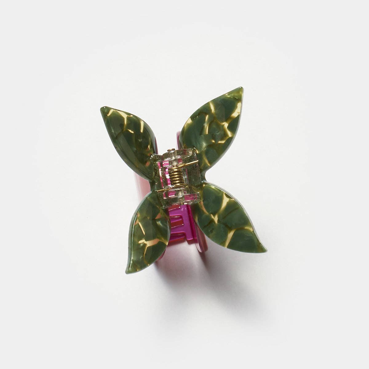 Pomegranate Claw - Red Fruit Hair Clip Butterfly Handle