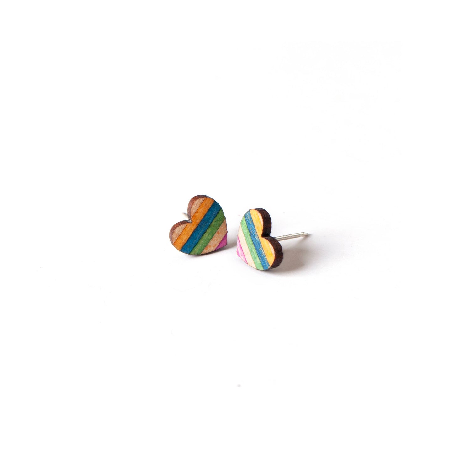 Heart Studs
