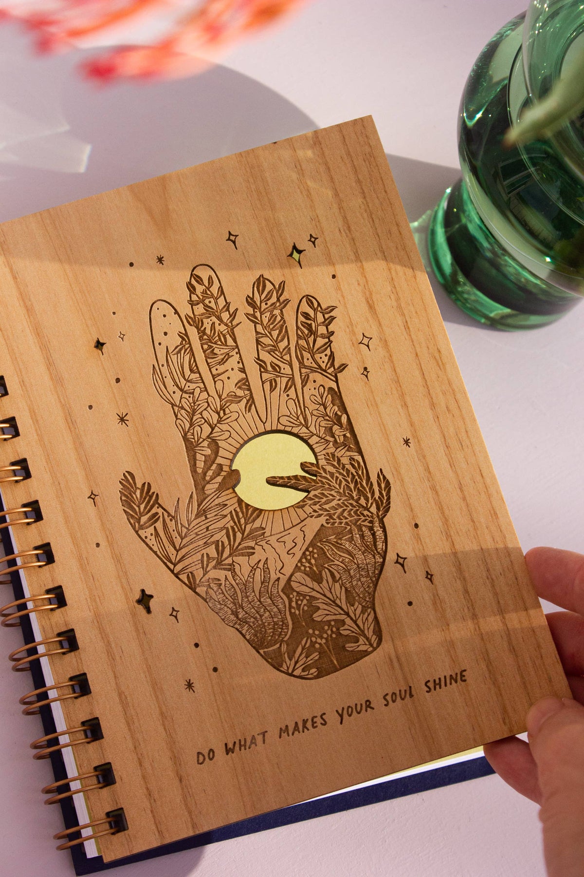 Soul Shine Wood Journal