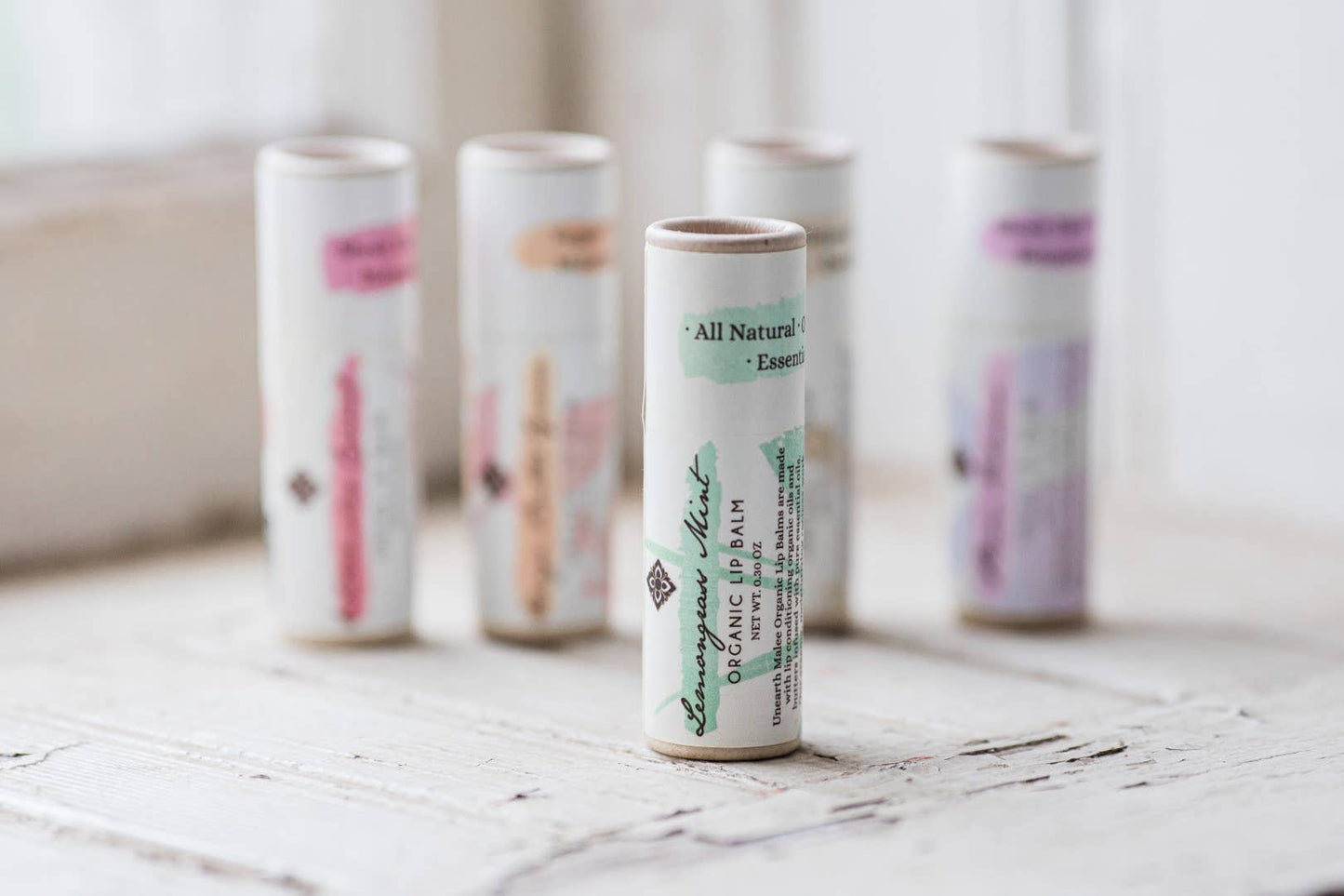 Lemongrass Mint Organic Lip Balm