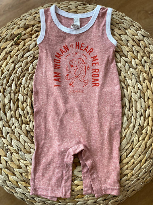 Hear Me Roar Tank Romper