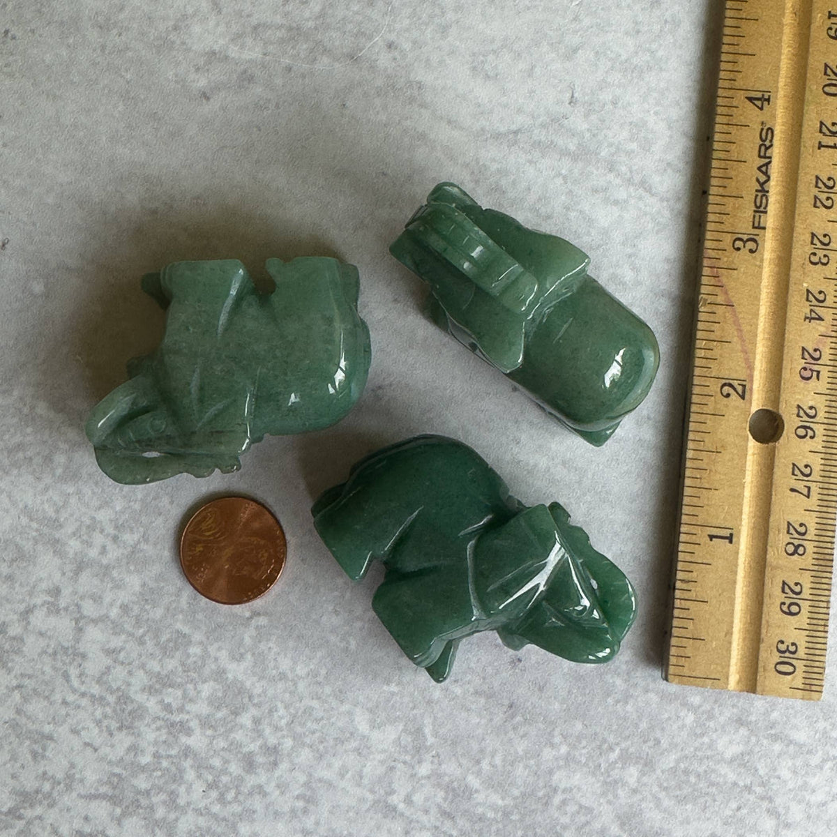 Hand-Carved Gemstone Animal | Elephant