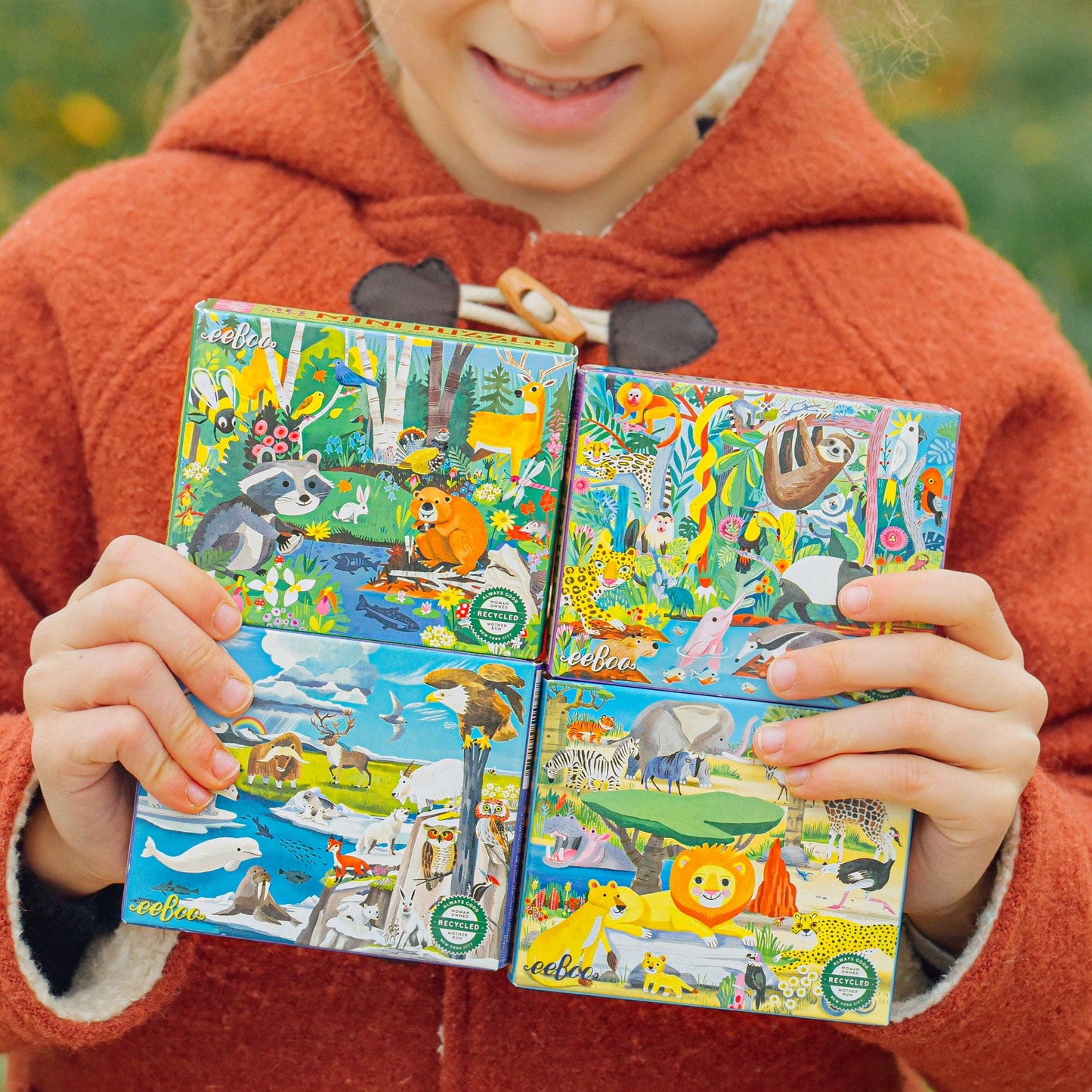 Wild Habitats 36 Piece Miniature Puzzle Assortment