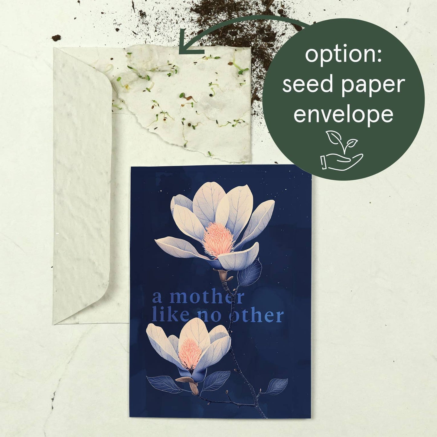 A mother like no other - magnolia | Mother's Day Card