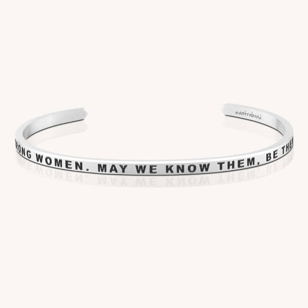 Here's To Strong Women - inspirational gift for girl moms