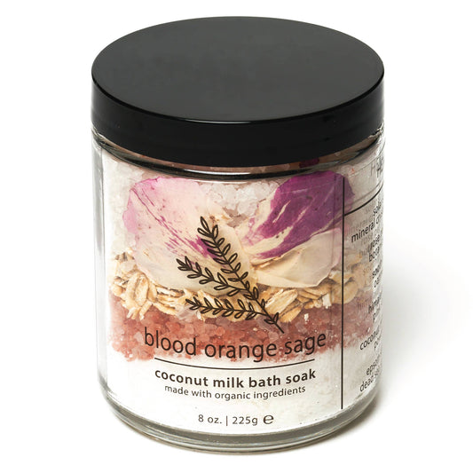 Blood Orange Sage | Coconut Milk Mineral Bath Soak