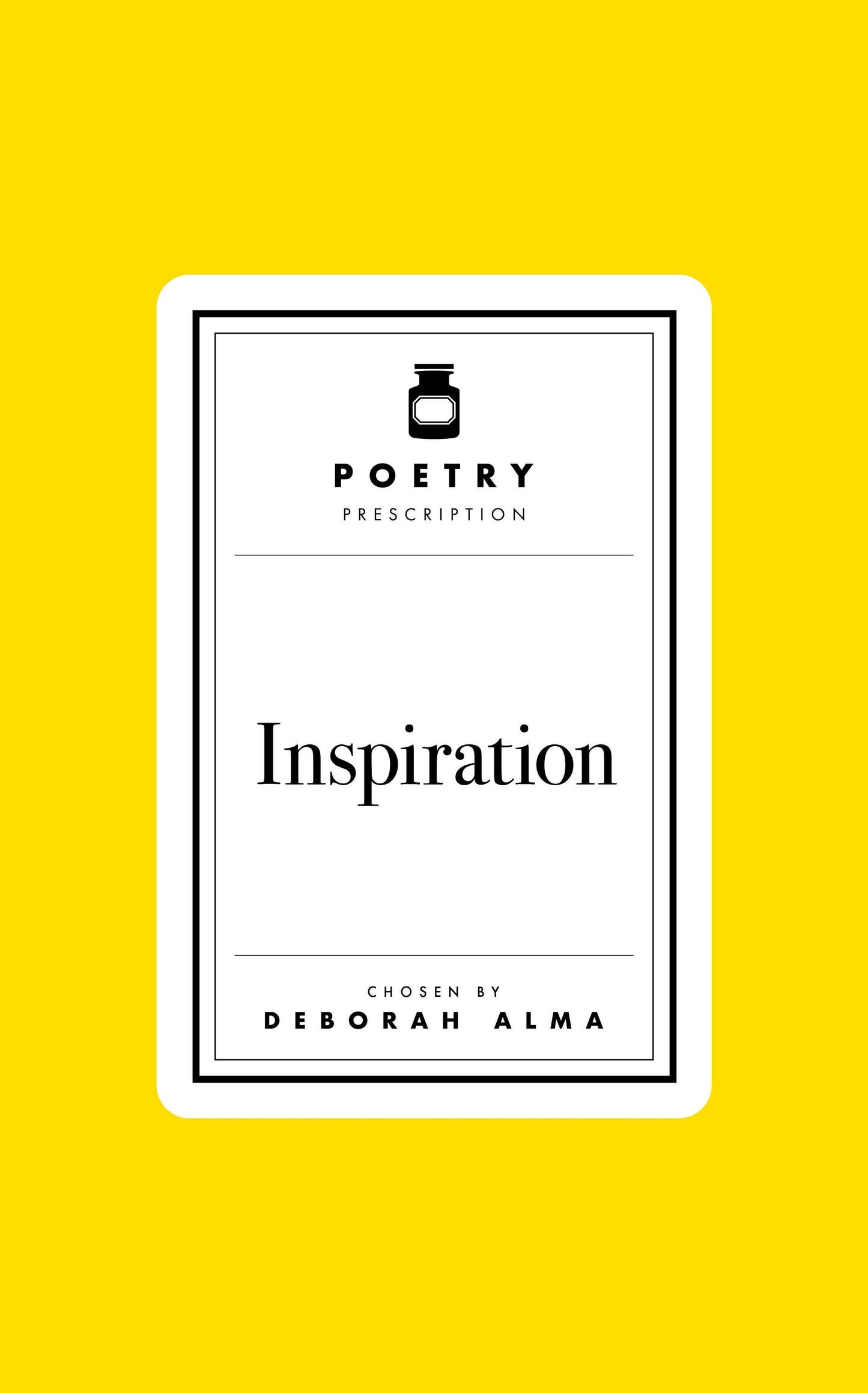 Poetry Prescription: Inspiration: