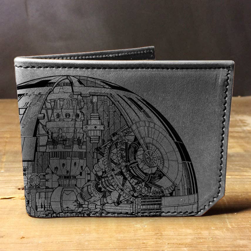 Death Star - Printmaker Leather Wallet
