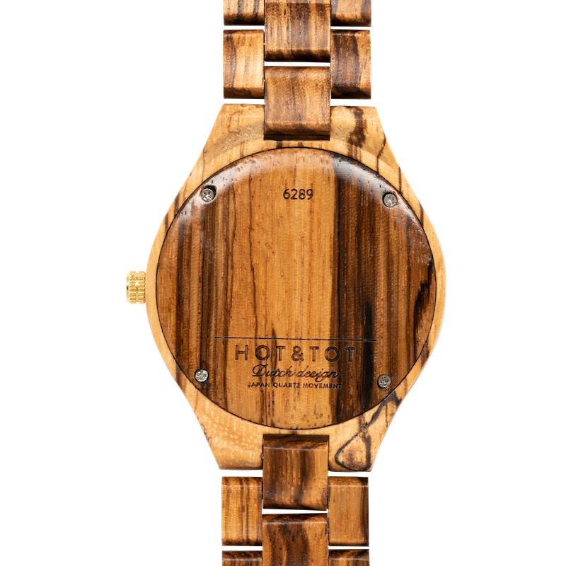 CHRONOS | Wood watch for men | Chronographs | Gold