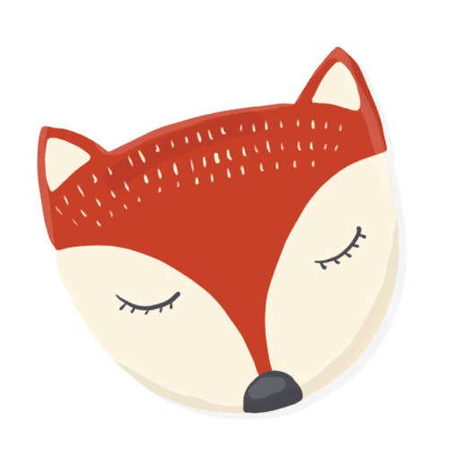 Fox Trinket Dish Kids Air Dry Clay Kit- All in One Activity