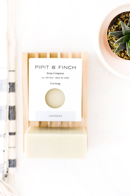 Lavender Olive Oil Soap with French Green Clay