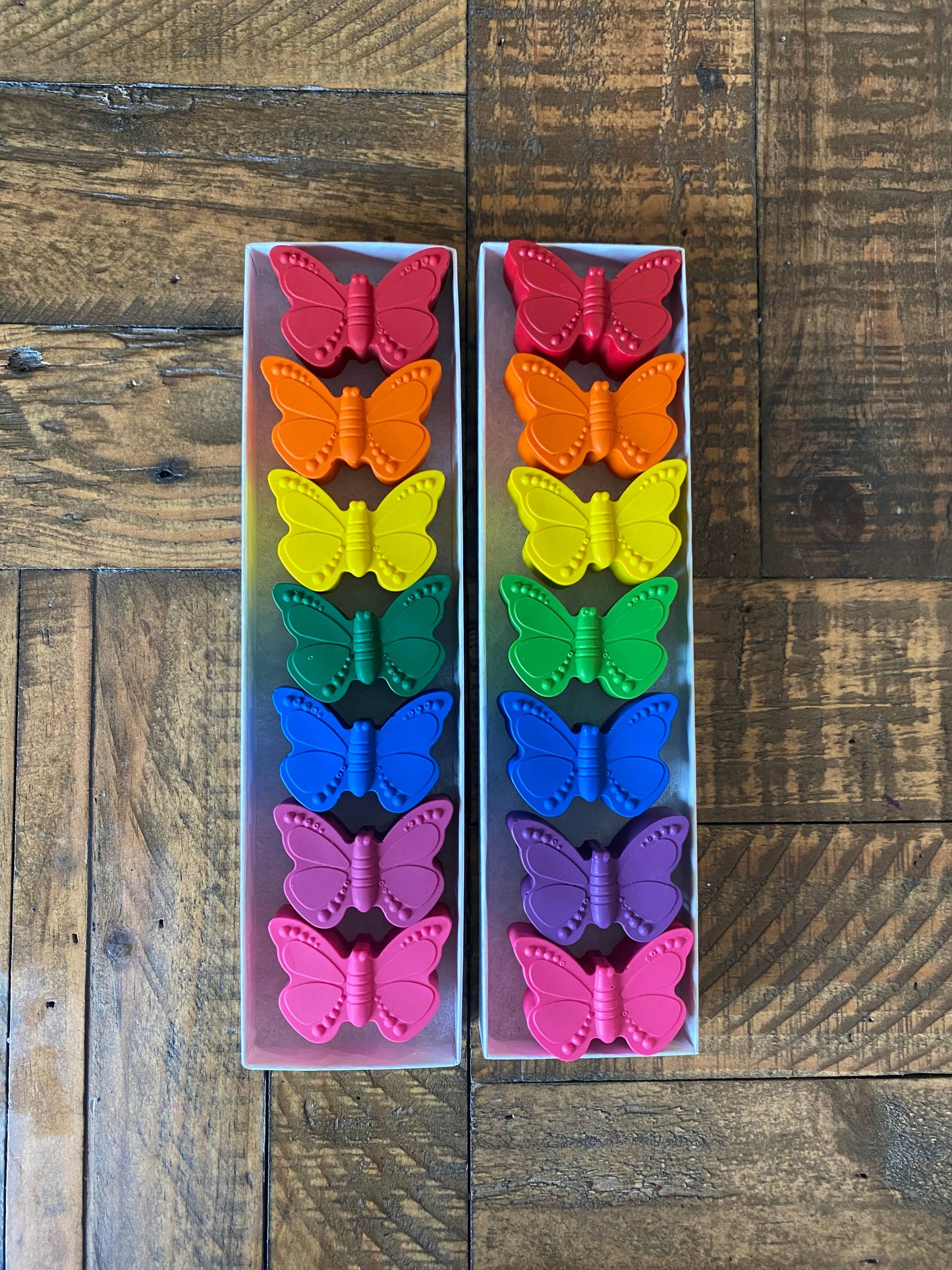 Butterflies Crayon Set - Handmade Non-Toxic Kids Gift